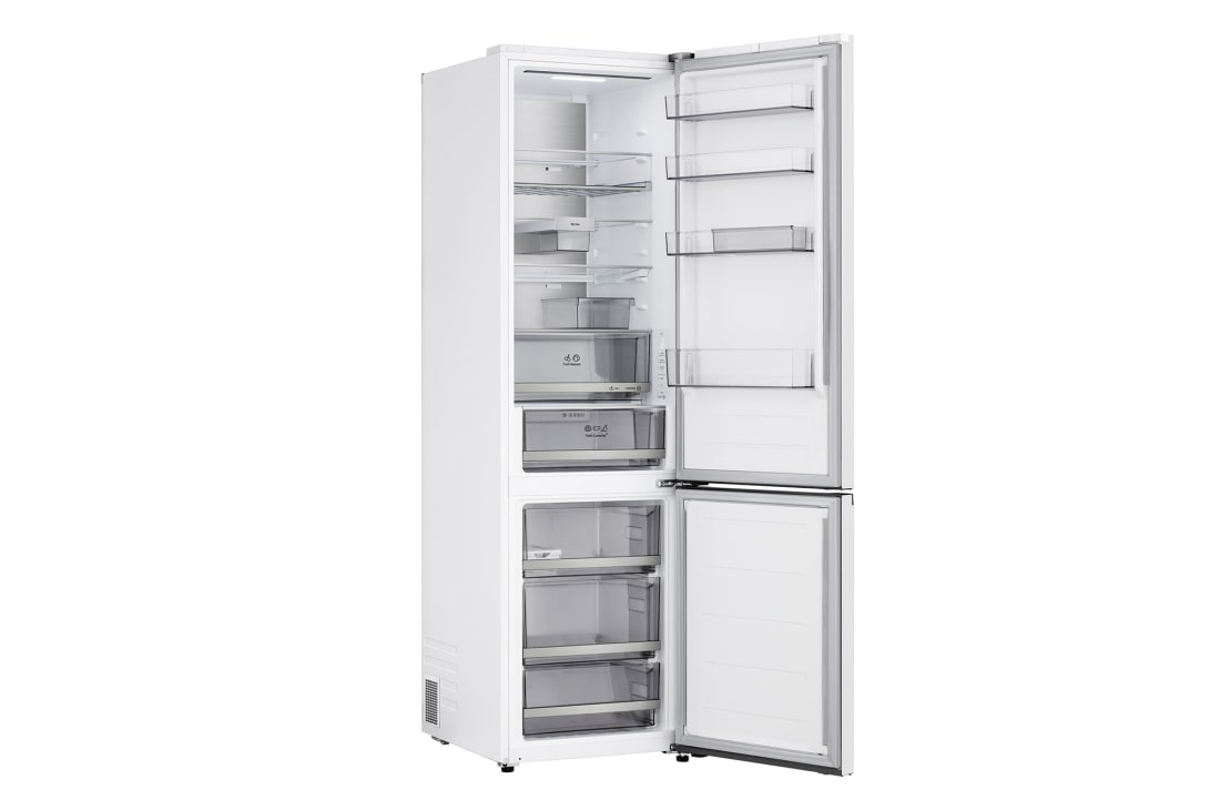 LG 1.86m 333L Kombiskap (Hvit) | Energiklasse D, Door Cooling+™ og Smart Diagnosis™ med Wi-Fi, LG kombinert kjøleskap/fryser med energiklassifisering C i Hvit med Nature Fresh-teknologi. Kapasitet 333 liter., GBBS514DSW, thumbnail 12