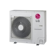 LG Luft/vannvarmepumpe, 1-fase, 230V, vanntemperatur 15/55°C (min/maks), COP 4,1, Therma V Split 9kW - 1 fas, thumbnail 1