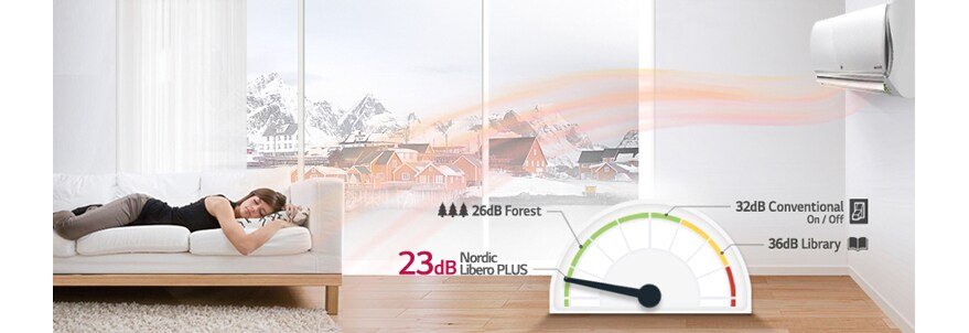 Stillegående varmepumpe