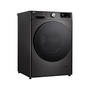 LG 11 kg / 6 kg Kombinert vaskemaskin/tørketrommel(Svart) - Auto-Dose, Steam, Energiklasse E, TurboWash™360, AI DD™, Smart Diagnosis™ med Wi-Fi, right view, CV94E7S2QA, thumbnail 11