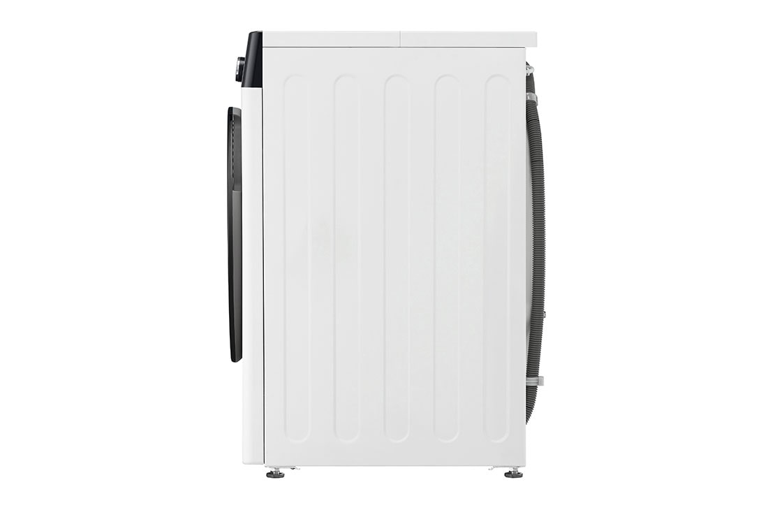 LG 11 kg / 6 kg Kombinert vaskemaskin/tørketrommel(Hvit) - Auto-Dose, Steam, Energiklasse E, TurboWash™360, AI DD™, Smart Diagnosis™ med Wi-Fi, side view , CV94E7S2BA, thumbnail 14