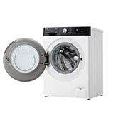 LG 11 kg / 6 kg Kombinert vaskemaskin/tørketrommel(Hvit) - Auto-Dose, Steam, Energiklasse E, TurboWash™360, AI DD™, Smart Diagnosis™ med Wi-Fi, Right open view , CV94E7S2BA, thumbnail 13