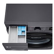LG 9 kg / 6 kgKombinert vaskemaskin/tørketrommel(Svart) - Steam, Energiklasse A/D, AI DD™, Smart Diagnosis™, Top Drawer Open, P4Y5VRP6J, thumbnail 6