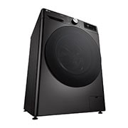 LG 11 kg / 6 kg Kombineret vaskemaskine/tørretumbler(Sort) - Steam, Energiklasse A/D, TurboWash™360, AI DD™, Smart Diagnosis™ med Wi-Fi, Left Side, P4Y7ERPYZ, thumbnail 10