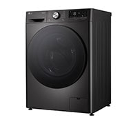 LG 11 kg / 6 kg Kombineret vaskemaskine/tørretumbler(Sort) - Steam, Energiklasse A/D, TurboWash™360, AI DD™, Smart Diagnosis™ med Wi-Fi, Right Side, P4Y7ERPYZ, thumbnail 12