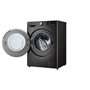 LG 11 kg / 6 kg Kombineret vaskemaskine/tørretumbler(Sort) - Steam, Energiklasse A/D, TurboWash™360, AI DD™, Smart Diagnosis™ med Wi-Fi, Right Side Open, P4Y7ERPYZ, thumbnail 13