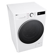 LG 10kg / 6 kg Kombinert vaskemaskin/tørketrommel(Hvit) - Steam, Energiklasse A/D, TurboWash™360, AI DD™, mart Diagnosis™, Toppersppective1, F4Y5RRP1WY, thumbnail 8