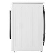 LG 10kg / 6 kg Kombinert vaskemaskin/tørketrommel(Hvit) - Steam, Energiklasse A/D, TurboWash™360, AI DD™, mart Diagnosis™, side, F4Y5RRP1WY, thumbnail 14