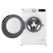 LG Slim 8 kg / 5 kg Kombinert vaskemaskin/tørketrommel(Hvit) - Steam, Energiklasse A/E, AI DD™, Smart Diagnosis™, Front Open, F2Y5PRP6W, thumbnail 2