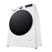 LG 10 kg / 6 kg Kombinert vaskemaskin/tørketrommel(Hvit) - Steam, Energiklasse A/D, TurboWash™360, AI DD™, Smart Diagnosis™ med Wi-Fi, Left View, CV94V7S2WN, thumbnail 10