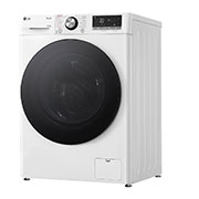LG 10 kg / 6 kg Kombinert vaskemaskin/tørketrommel(Hvit) - Steam, Energiklasse A/D, TurboWash™360, AI DD™, Smart Diagnosis™ med Wi-Fi, Right Perspective View, CV94V7S2WN, thumbnail 13