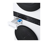 LG 12 kg / 10 kg WashTower(Vit) - Energiklass A/C, Steam, TurboWash™360, AI DD™, Dual Inverter Heatpump™, Drawer1, WT1210WWF, thumbnail 6