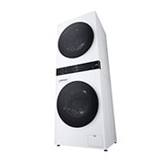 LG 12 kg / 10 kg WashTower(Vit) - Energiklass A/C, Steam, TurboWash™360, AI DD™, Dual Inverter Heatpump™, Perspective, WT1210WWF, thumbnail 12