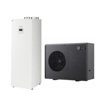7 kW R290 Monobloc luft/vann-varmepumpe med hydroboks, 3Ø