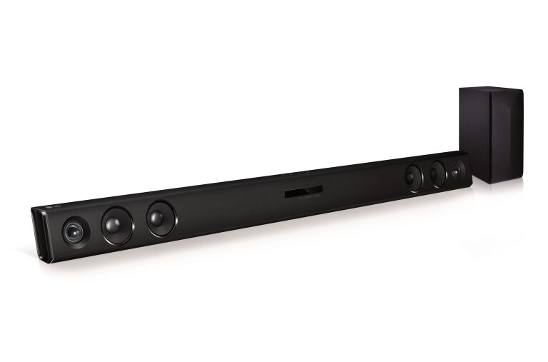 LG 2.1 kanaler 300 W Sound Bar med trådløs subwoofer og Bluetooth® tilkoblingsmuligheter, LAS454B, thumbnail 3