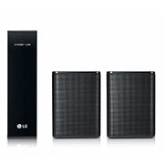LG 2.0 ch og 140W lydplanke trådløs bakhøyttaler-sett, SPK8, thumbnail 1