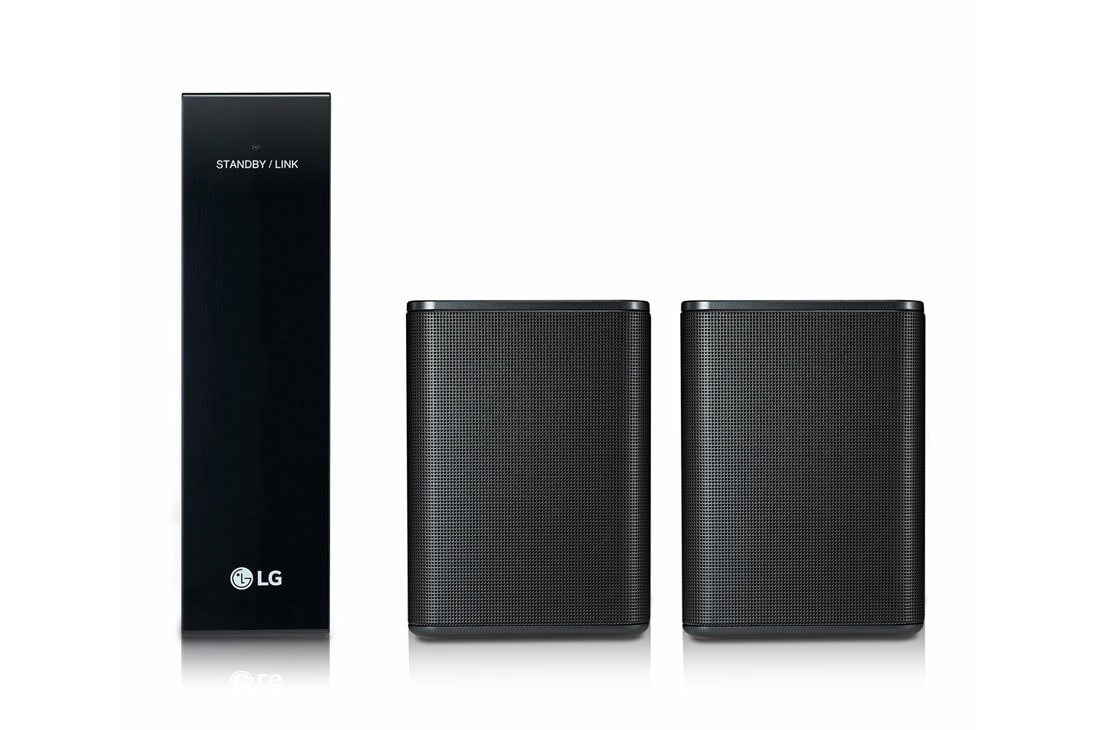 LG 2.0 ch og 140W lydplanke trådløs bakhøyttaler-sett, SPK8
