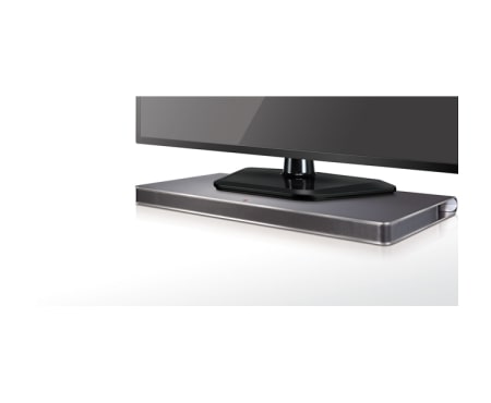 LG Med LG SoundPlate™ får du en bedre lydopplevelse fra flatskjerm-TV-en i en diskré og slank design. På bare 35 mm får du en fyldig og dyp 4.1-lyd med doble innebygde subwoofere. , LAP341N, thumbnail 4