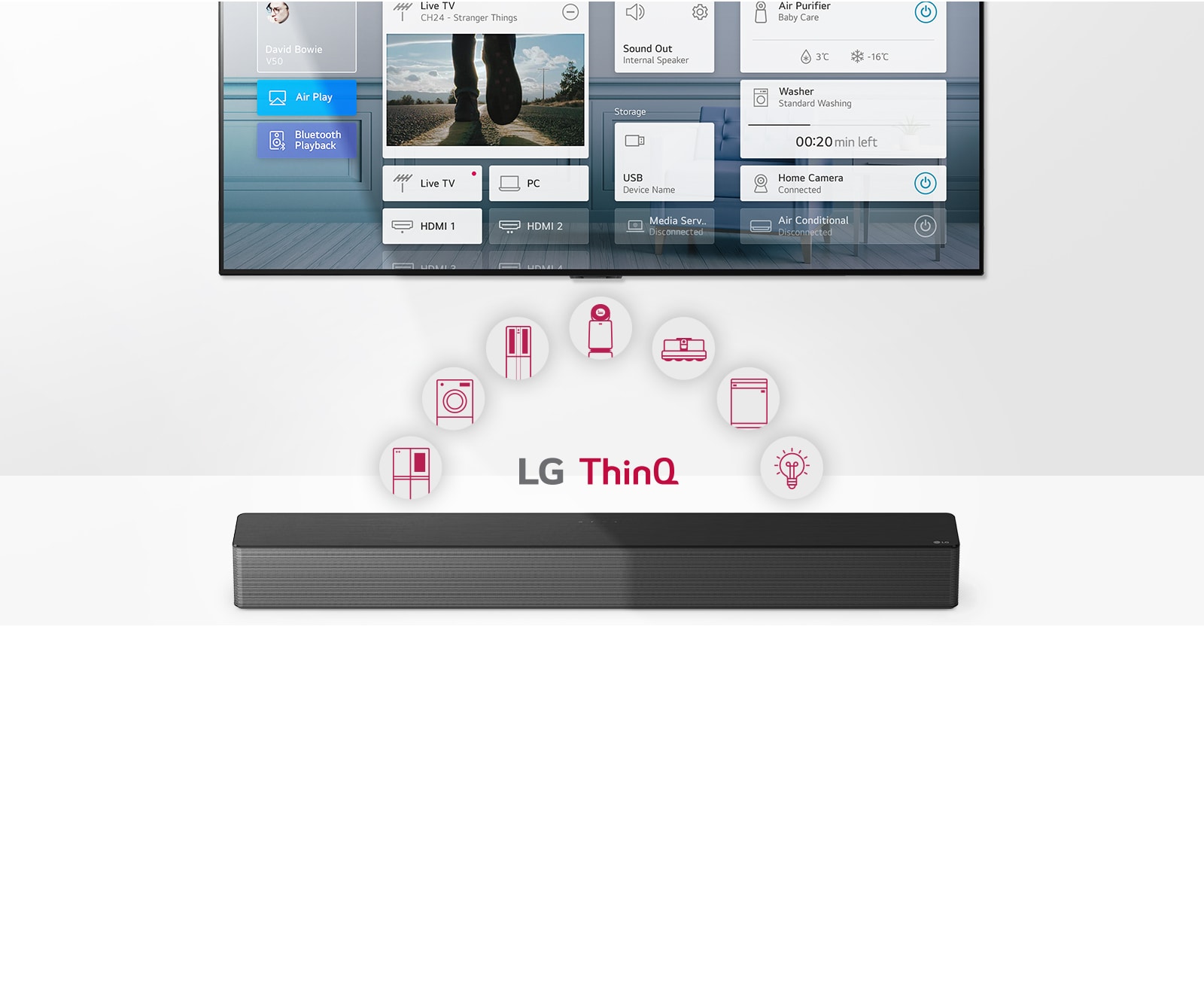 Gjør TVen og lydplanken din om til ditt kontrollsenter 1