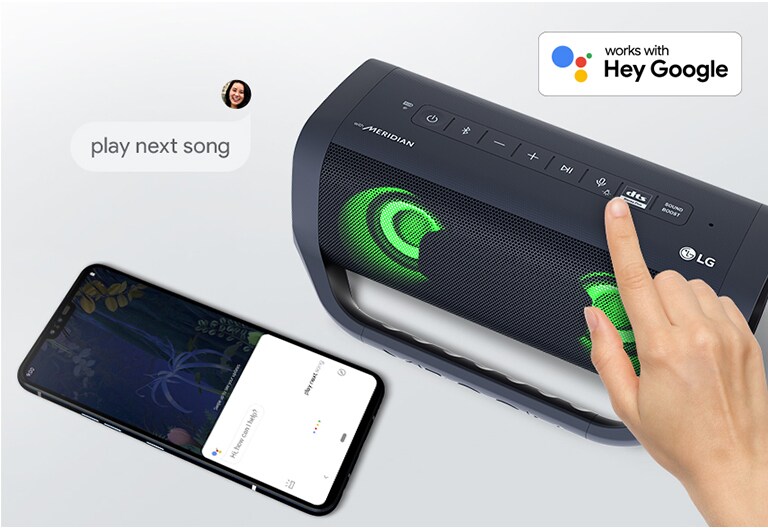 Du trenger bare stemmen din for å nyte musikk.2