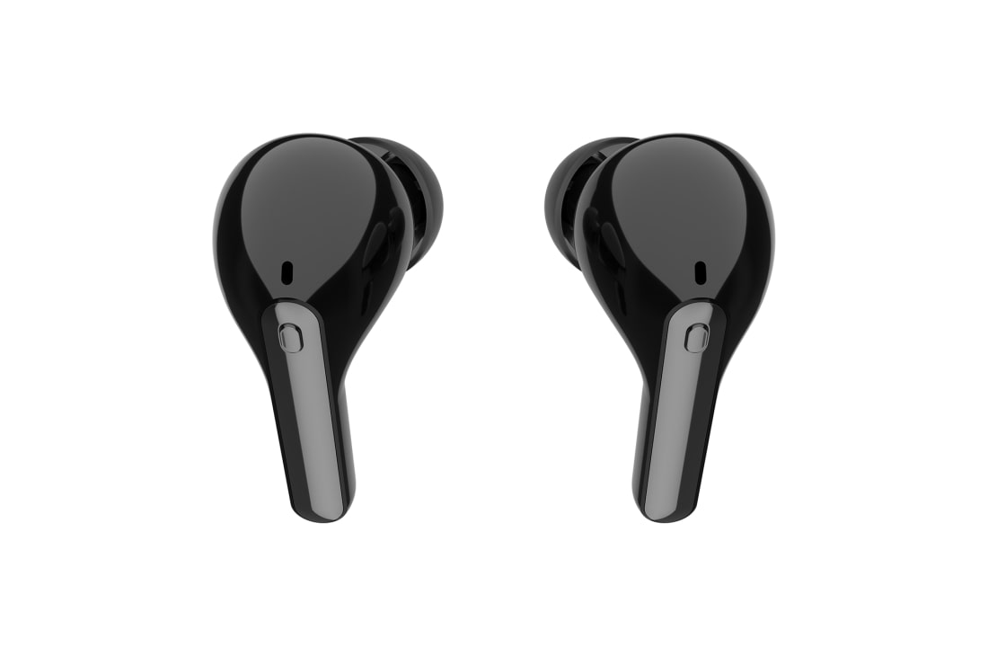 LG HBS-FN7, En 45 graders høy vinkel på baksiden av to ørepropper, HBS-FN7, thumbnail 13