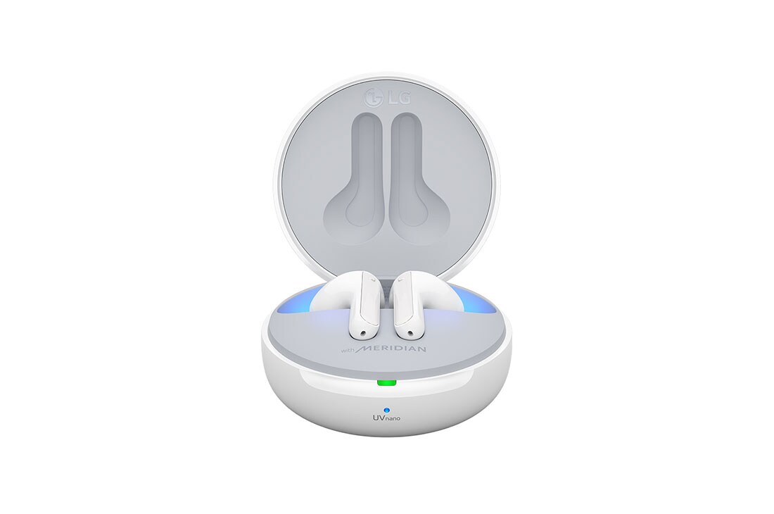 LG HBS-FN7, En visning forfra av en lukket holder med stemningsbelysning på, HBS-FN7, thumbnail 6