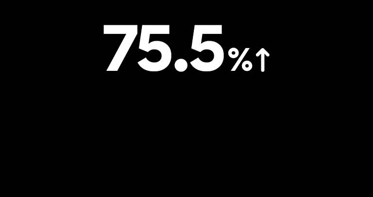 Det effektive området på førermembranen er forbedret med ca 75.5 %.