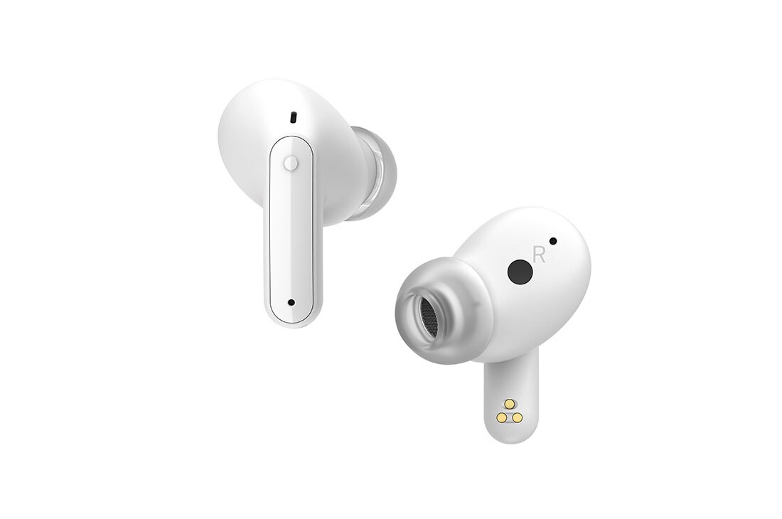 LG TONE Free FP5W, Begge sider av øreproppene som vinkler mot hverandre., TONE-FP5W, thumbnail 6