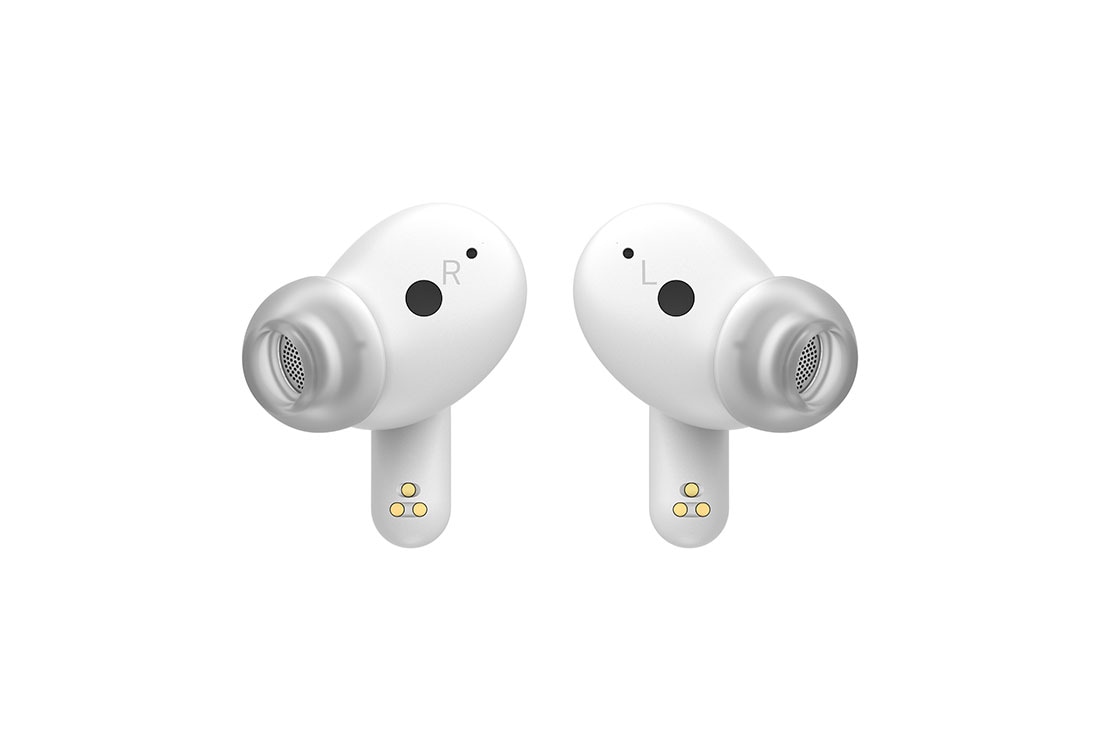 LG TONE Free FP9W, En 15 graders vinkel av en åpen holder med stemningsbelysning på, TONE-FP9W, thumbnail 3