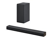 LG Soundbar S40Q, diagonal visning av lydplanke med subwoofer, S40Q, thumbnail 2
