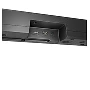 LG Soundbar for TV 3.1-kanal S60T, Vinklet visning ovenfra på midten av LG Soundbar S60T, NS60T, thumbnail 5