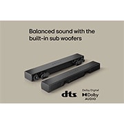 LG Soundbar NS20A, USP-kort: Balansert lyd med innebygde subwoofere, NS20A, thumbnail 11