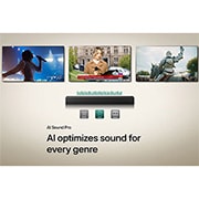 LG Soundbar NS20A, USP-kort: AI Sound Pro optimaliserer lyd for enhver sjanger, NS20A, thumbnail 12