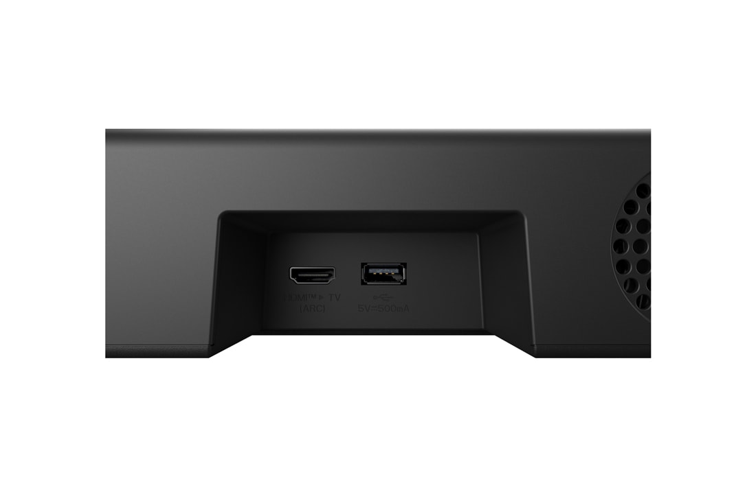 LG Soundbar S30A med WOW Orchestra og WOW Interface, Nærbilde av soundbarens porter, NS30A, thumbnail 10