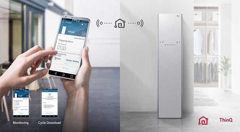 SmartThinQ™ med Wi-Fi2