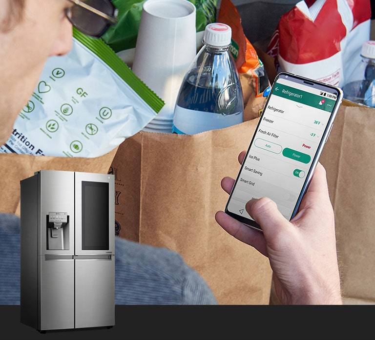 Juster temperaturen i kjøleskapet2