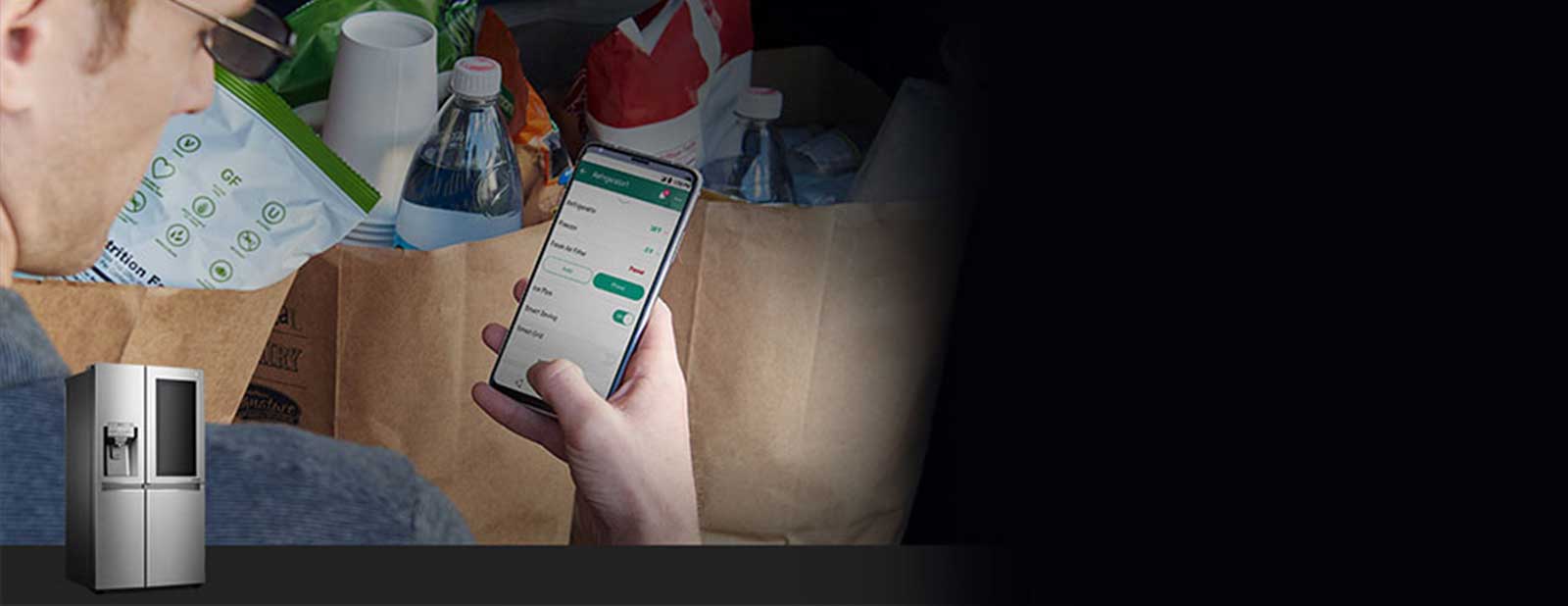 Kontroller temperature i kjøleskapet1