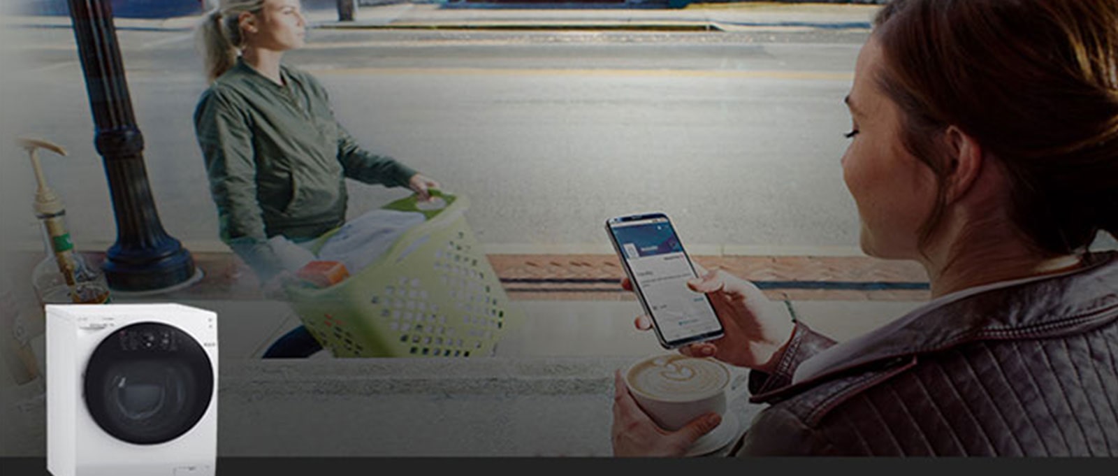 Fjernstyr vaskemaskinen din1