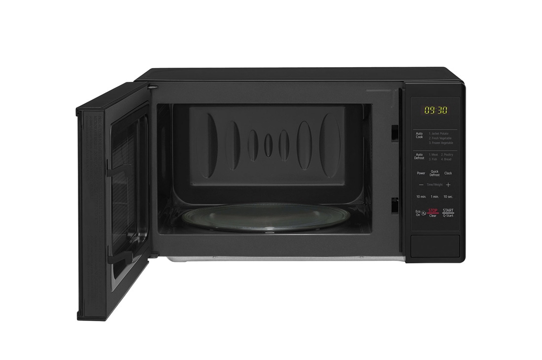 LG 20 liters mikrobølgeovn, open door font view, MS2042D, thumbnail 11