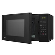 LG 20 liters mikrobølgeovn, open door left view, MS2042D, thumbnail 5