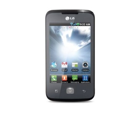LG Android 2.3, 5MP Kamera, DLNA, WiFi-Direct,, E510