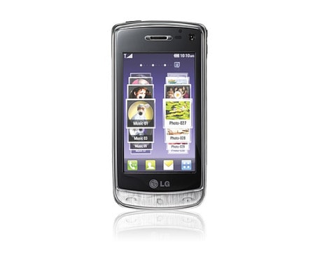 LG Mobiltelefon med 8 MP-kamera, gjennomsiktig tastatur, MP3-spiller og WiFi., GD900