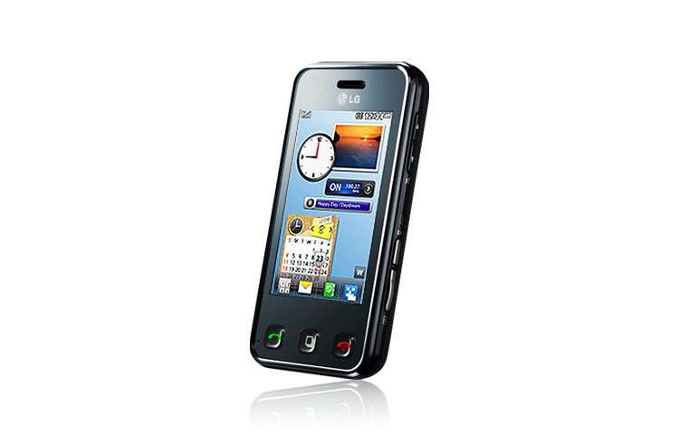 LG Mobiltelefon med 8 megapikslers kamera, 3'' full berøringsskjerm, GPS og musikkspiller, KC910, thumbnail 2