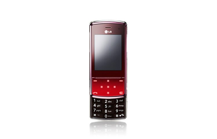 LG Mobiltelefon med skyvedesign, interaktivt berøringslys, herdet glass og 3 megapikslers kamera med autofokus., KF510, thumbnail 7