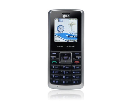 LG Mobiltelefon med VGA-kamera, 4X Digital Zoom, slank bardesign, KP130