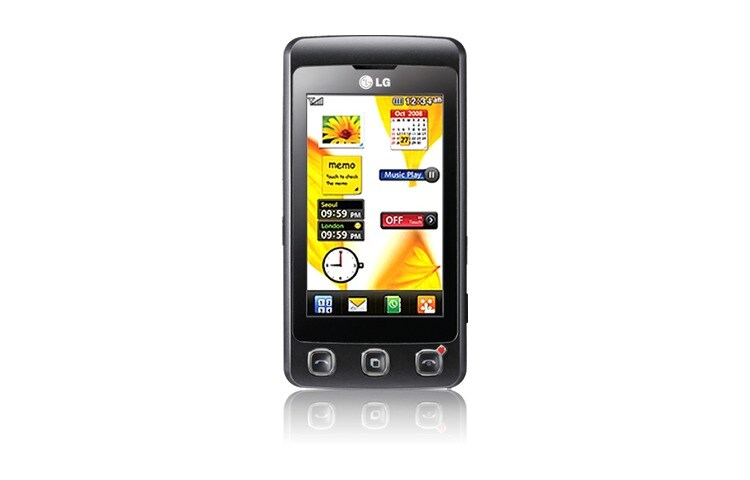 LG Mobiltelefon med 3'' full berøringsskjerm, penn, håndskriftsgjenkjenning og M-Toy-spill, KP500, thumbnail 1