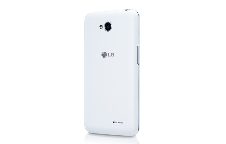 LG Nye LG L65 skaper balanse mellom jobb og fritid, da den er like elegant som profesjonell. Den moteriktige designen er blitt enda slankere uten at det går på bekostning av intelligensen. På innsiden av denne tynne og lette ledsageren finner du den vanedannende, morsomme og praktiske Knock Code., LG L65 D280, thumbnail 9