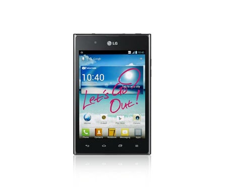 LG 5'' IPS skjerm, nVidia Tegra 3 Quad core, Android 4.0, 8.0MP kamera, Optimus Vu P895