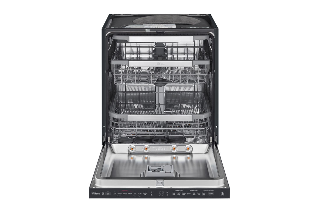 LG QuadWash ™ Steam-oppvaskmaskin med Auto Open Dry-funksjon og Wi-Fi, LG QuadWash ™ DU517HMS 2, DU517HMS, thumbnail 2