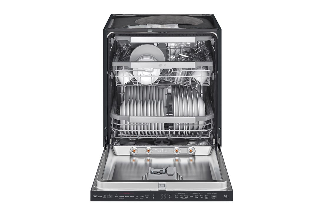 LG QuadWash ™ Steam-oppvaskmaskin med Auto Open Dry-funksjon og Wi-Fi, LG QuadWash ™ DU517HMS 3, DU517HMS, thumbnail 3